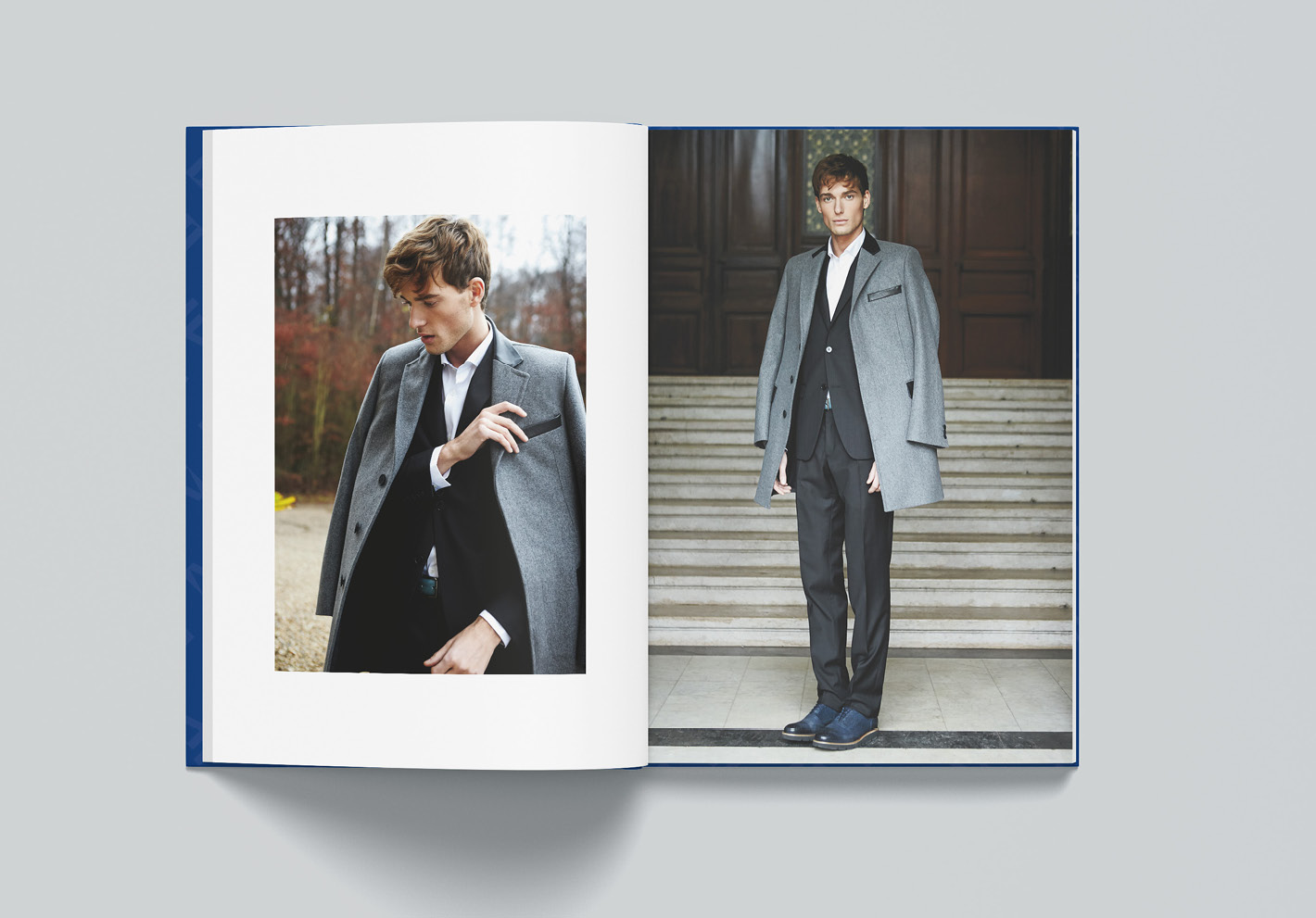 Catalogue ouvert vu de haut