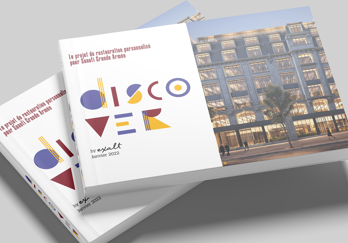 Livre pour l'appel d'offre de Sanofi, couverture